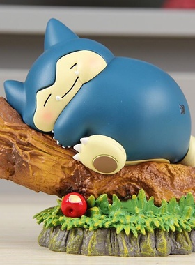 神奇宝贝PPAP 小肥 卡比兽 雪地 系列 宝可梦 手 模型摆件周边