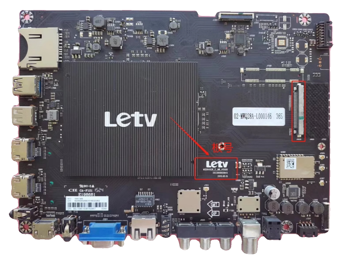 LeEco L553C1/L553L1 Motherboard MSD6A928 – Revive Your Display! - Product image 4