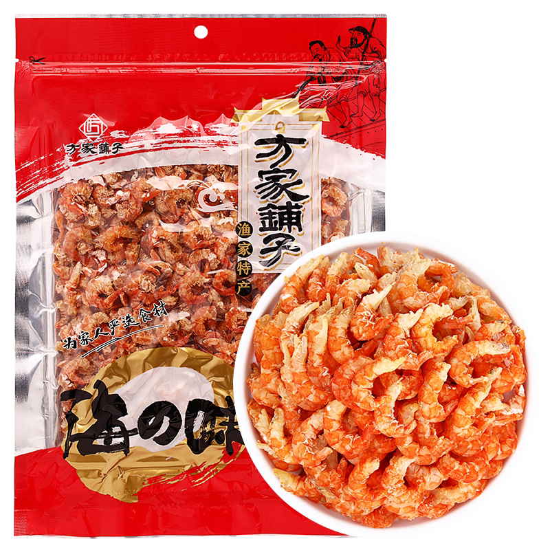 方家铺子对虾仁308g袋装
