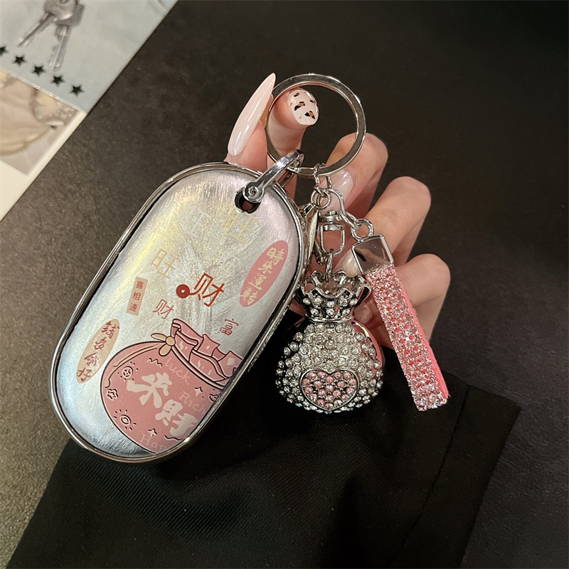 奔驰C260L钥匙套E300L专用GLC300壳C200L车e260包S400L女士eqe扣