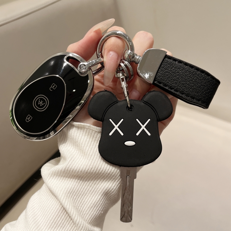 适用爱玛电动车钥匙套元宇宙pro泡泡新露娜2024电瓶车遥控器包扣