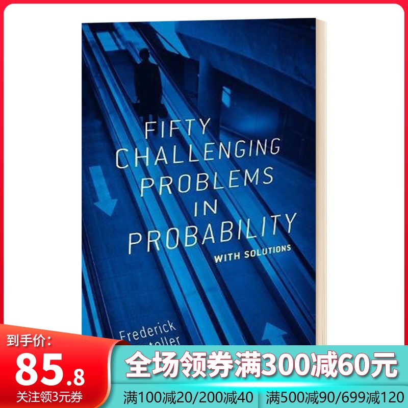 英文原版 fifty challenging problems in probability with