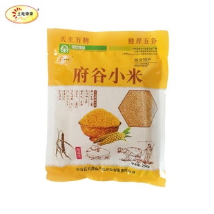 土圪梁梁陕北府谷特产2024年新小米熬粥农家自种粟米250g*4袋