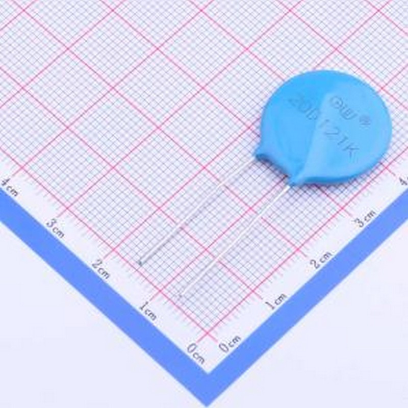 5只 RM20D121KD1IECW0 压敏电阻 钳位电压200V 55焦耳 插件压敏电