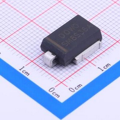 SM8S36A 静电和浪涌保护(TVS/ESD) 单向TVS 36V截止 114A峰值脉冲