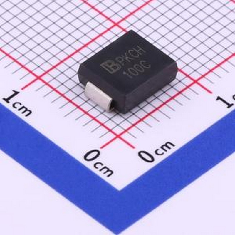 5只 1.5SMC100CA/TR13 静电和浪涌保护(TVS/ESD) 1.5SMC100CA/TR1