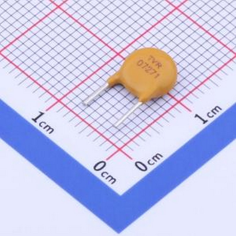 5只 TVR07271KRC3FY 压敏电阻 钳位电压455V 18焦耳 插件压敏电阻