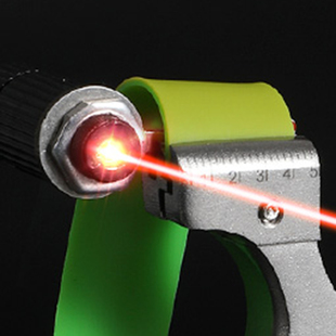 弹弓配件竞技清晰瞄准器光纤瞄点激光红外不锈钢户外精准新手包邮