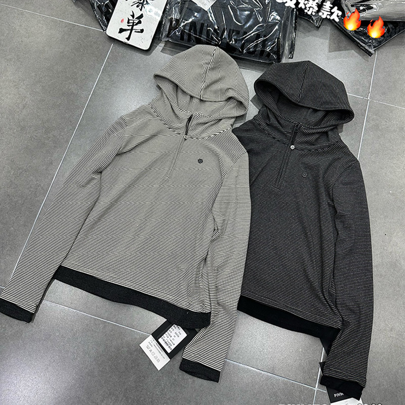 欧货潮流拉链时尚连帽卫衣打底衫