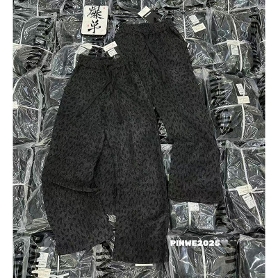 欧货新款宽松显瘦休闲裤长裤