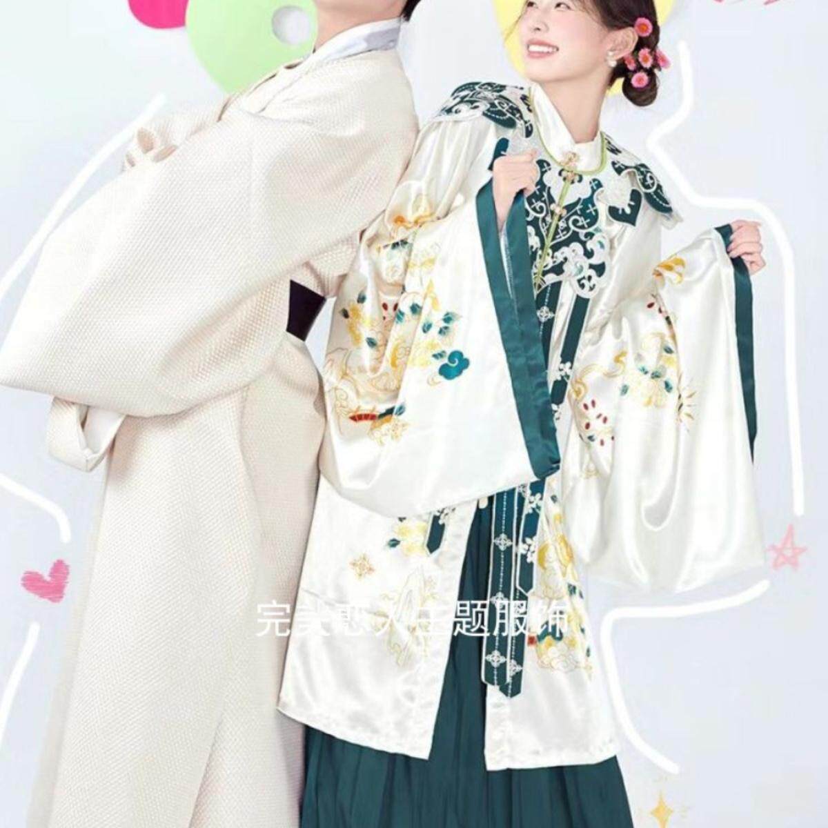 汉服新款影楼中式明制主题服装