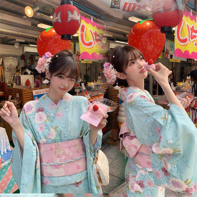 新款和服改良复古日式传统写真