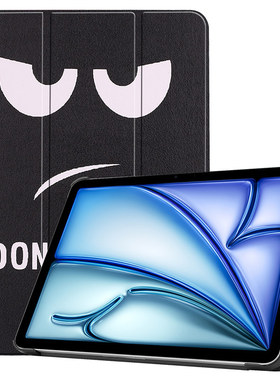 适用2024新款newpad防摔ipadair6平板保护套ipad air第六代外壳卡通三折磁吸支架智能休眠11英寸苹果硬壳翻盖