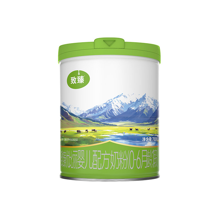 新国标致臻牦牛有机婴儿配方奶粉700g1段0-6月