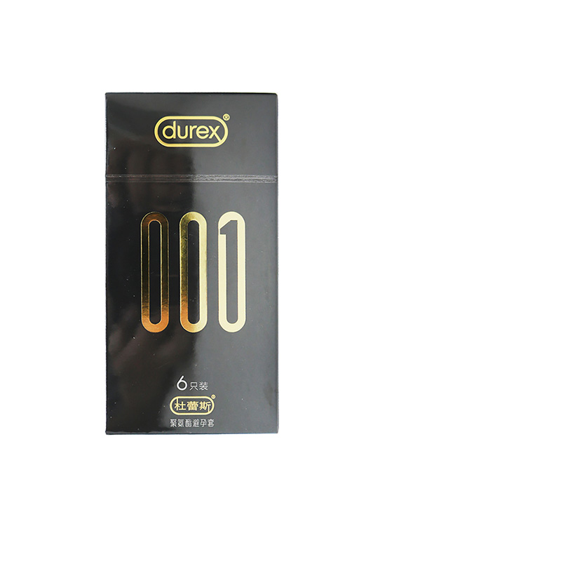 杜杜最薄001】durex/杜蕾斯  聚氨酯避孕套001 6只/盒