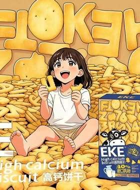EKE盲盒高钙饼干送女友整蛊早餐饼干学生宿舍休闲礼盒早餐解馋