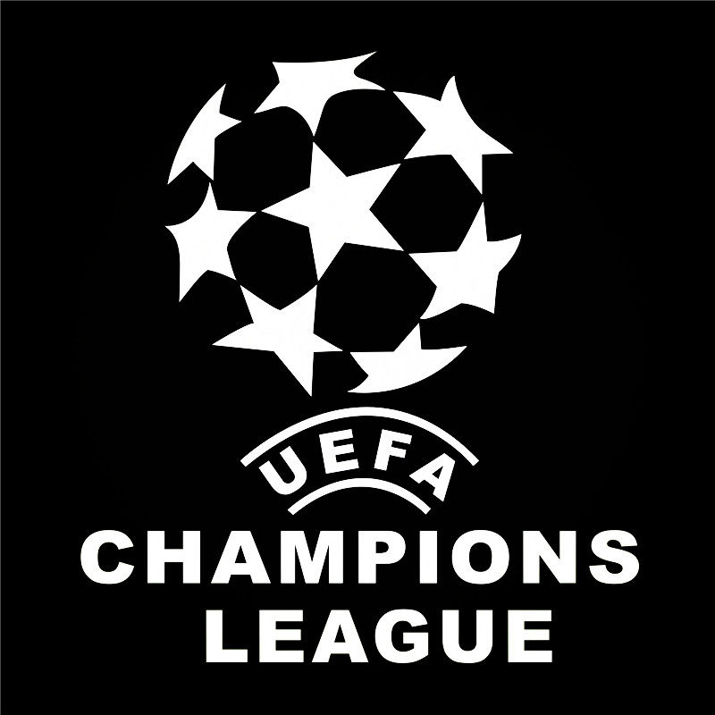 汽车反光贴纸车门机盖体育赛事球星球队uefaty005欧洲冠军联赛标