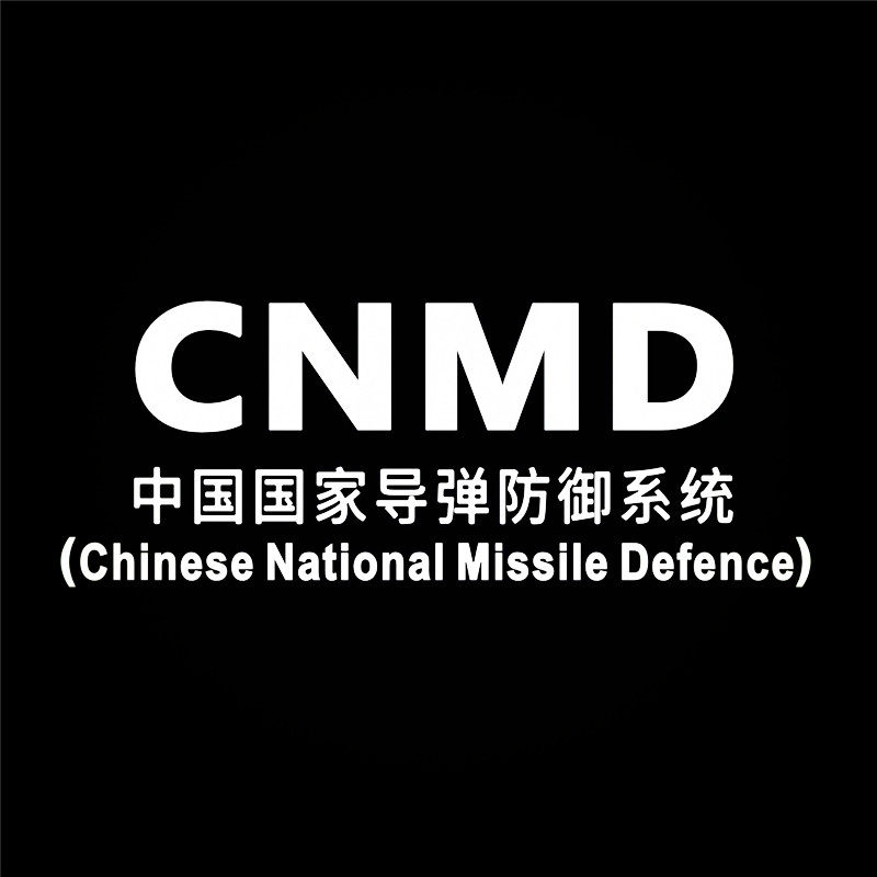 防水反光汽车贴纸拉陆基中段拦截a279中国国家导弹防御系统cnmd
