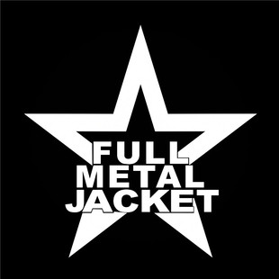 防水反光汽车贴纸美军越战电影五角星军事标贴花12051全金属外壳