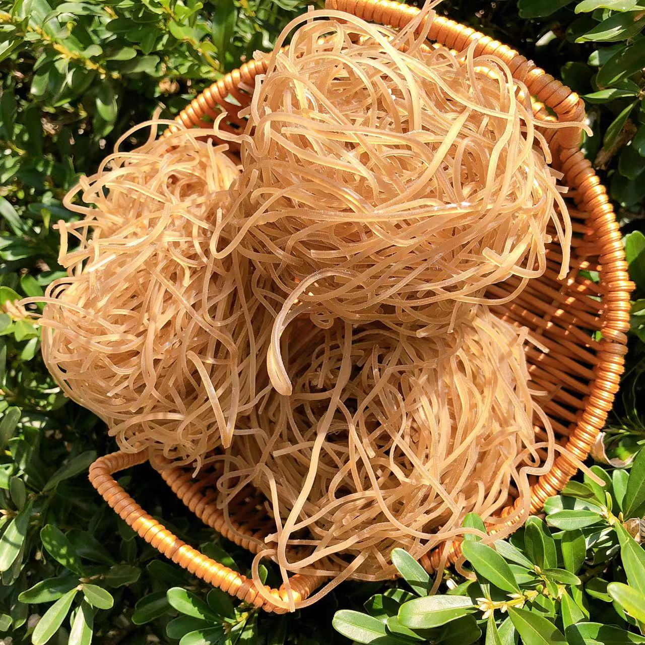 500g浙江绍兴诸暨特产番薯粉丝乡下农家纯红薯粉丝粉条手工无添加