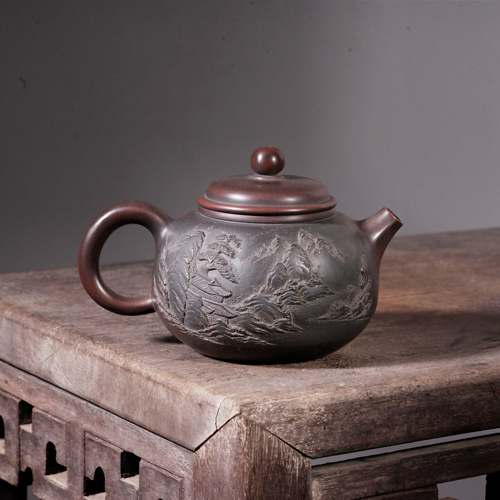 容天壶纯手工精品茶壶