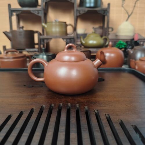 义陶阁钦州原矿坭兴陶福满壶