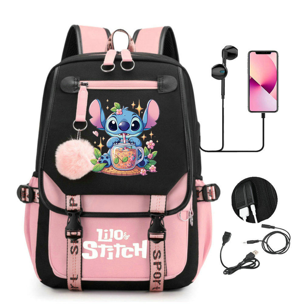 跨境星际宝贝动漫男女通用学生书包背包卡通笔记本电脑旅行户外包