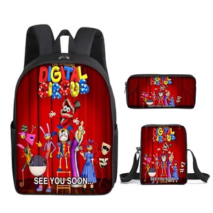 神奇数字马戏团书包THE AMAZING DIGITAL CIRCUS小学生背包三件套