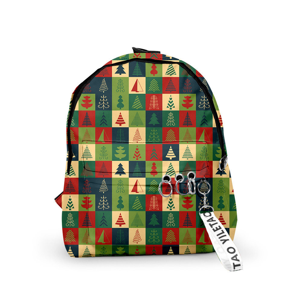 亚马逊休闲雪茄背包 双肩包男女包学院风书包