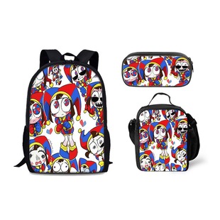 THE AMAZING DIGITAL CIRCUS惊奇数字马戏团双肩背包餐包笔袋套装