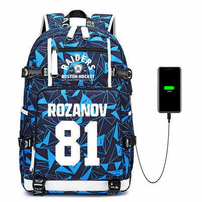 Heated Rivalry高质量中学生校园书包星空防水背包跨境热销60113