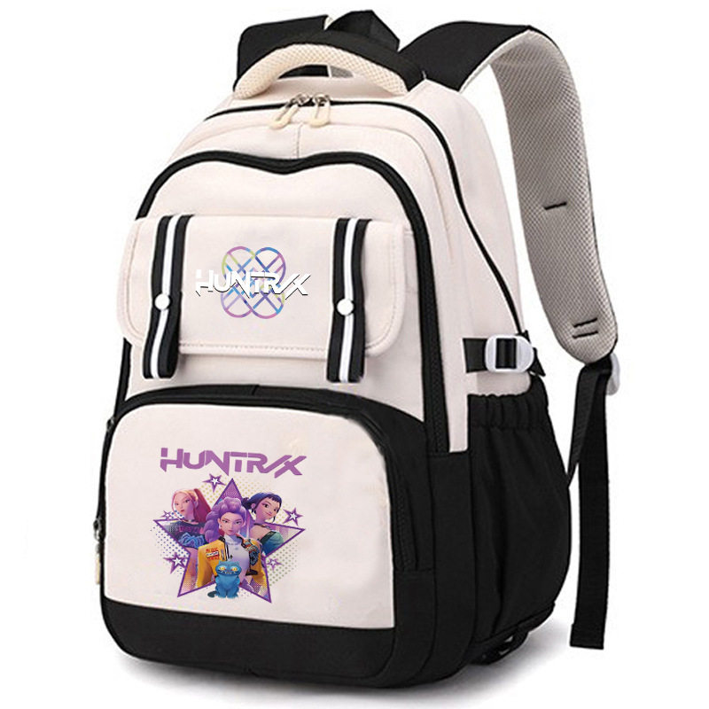 kpop猎魔女团电影周边印花双肩背包书包学生校园糖果色送零钱包,文具电教/文化用品/商务用品,学生书包,淘宝优惠券,粉丝福利购,淘宝优惠卷