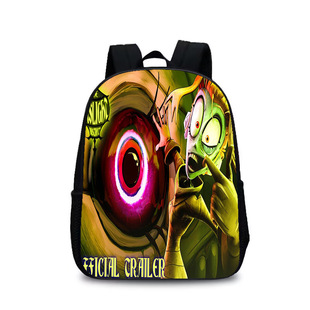 跨境煤气灯区印花双肩背包 The Gaslight District中小学生书包