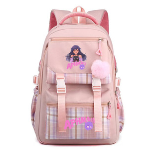 外贸美客多aphmau动漫印花双肩背包学生户外大容量休闲书包