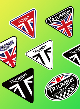 凯旋 660 T100 T120 765 1200RS Scrambler 老虎800XC 反光贴纸18