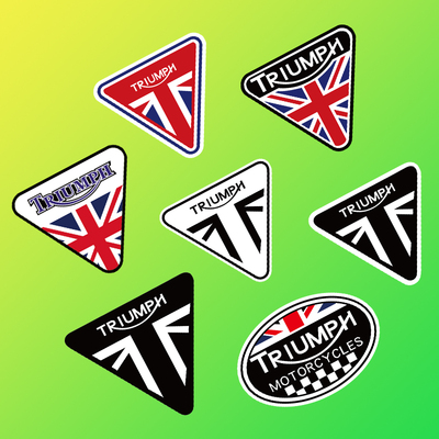 凯旋 660 T100 T120 765 1200RS Scrambler 老虎800XC 反光贴纸18