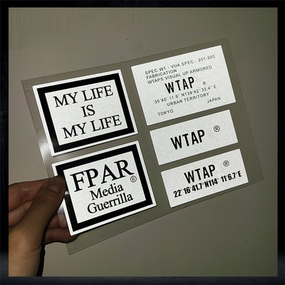 套装反光贴wtaps日系藤原