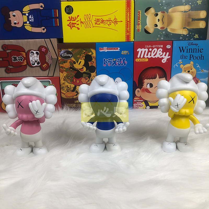 mand kaws蓝精灵公仔摆件玩偶手办模型玩具潮流周边originalfake