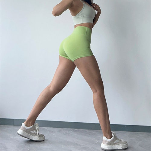 2023清新三分瑜伽跑步提臀健身裤