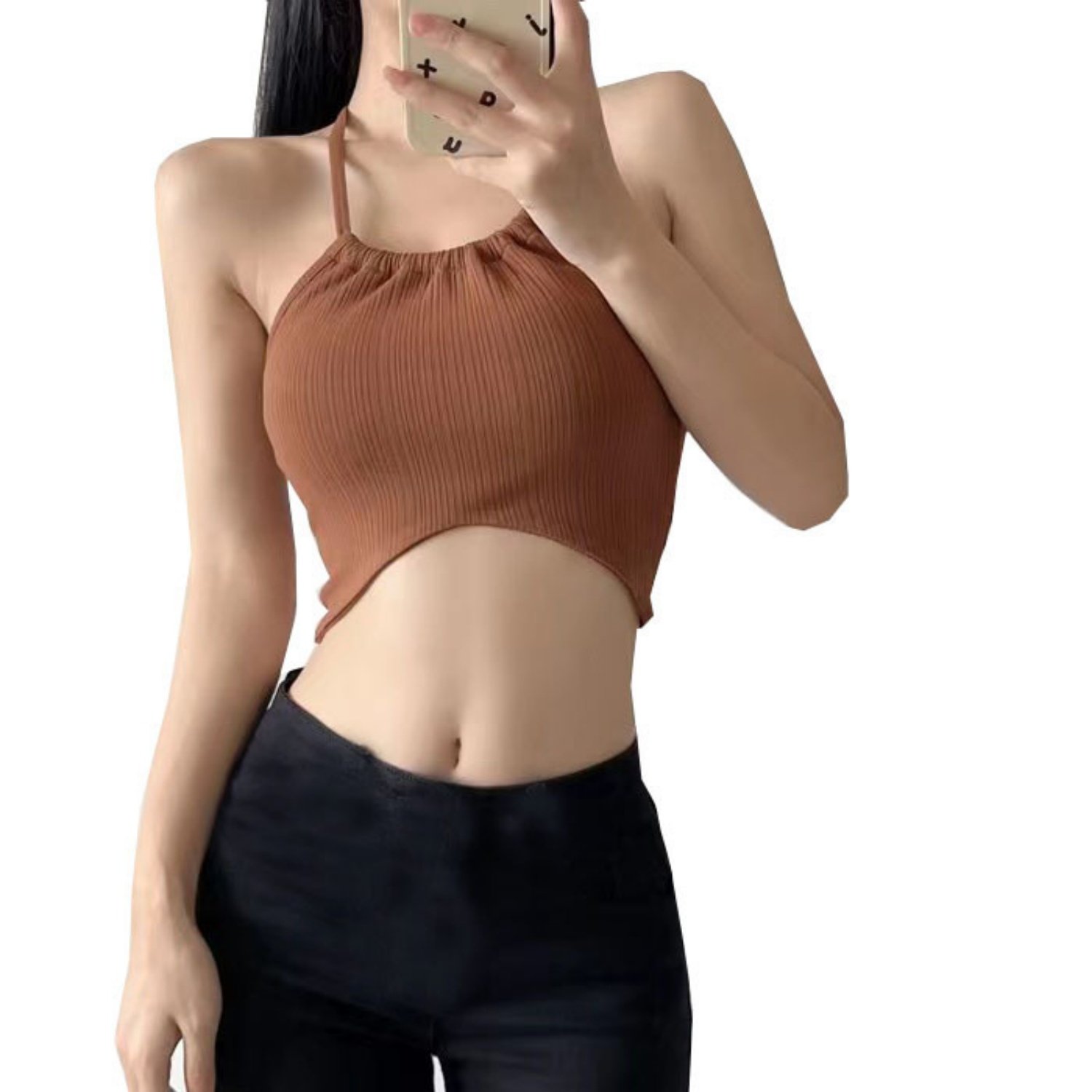 含胸垫条纹美背裹胸挂脖运动文胸健身内衣瑜伽服吊带上衣性感,运动服/休闲服装,运动文胸,淘宝优惠券,粉丝福利购,淘宝优惠卷