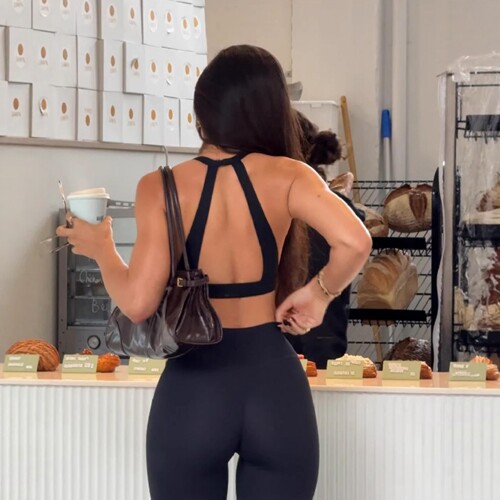 SELenaCrop美背弹力运动文胸