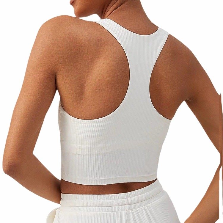 裸感螺纹瑜伽背心运动文胸女户外速干跑步带胸垫舞蹈高弹健身内衣,运动服/休闲服装,运动文胸,淘宝优惠券,粉丝福利购,淘宝优惠卷