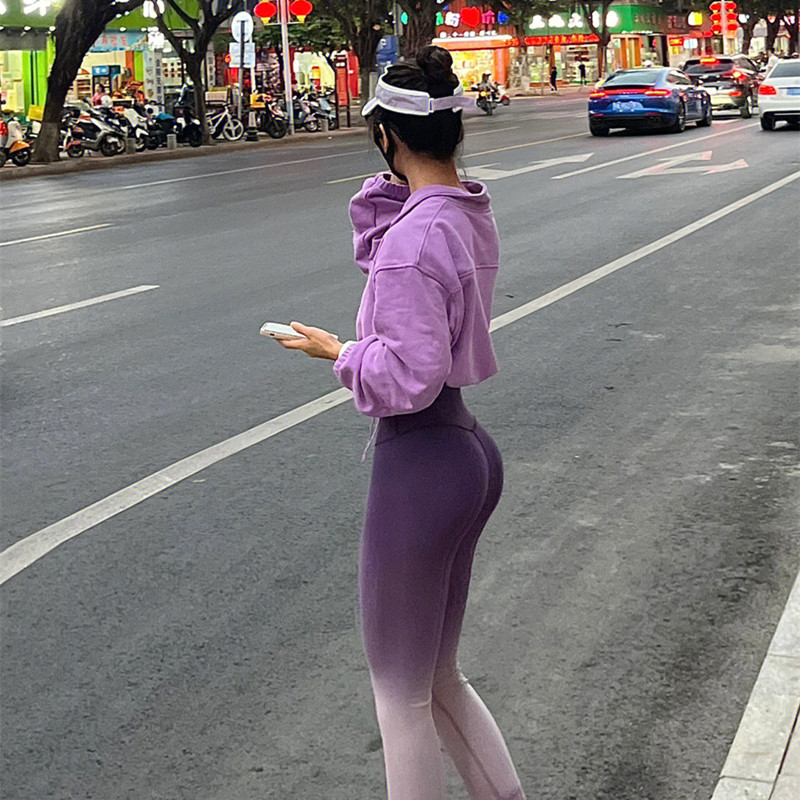 宽松长袖休闲运动卫衣百搭上衣户外跑步骑行训练拉链外套罩衫女新