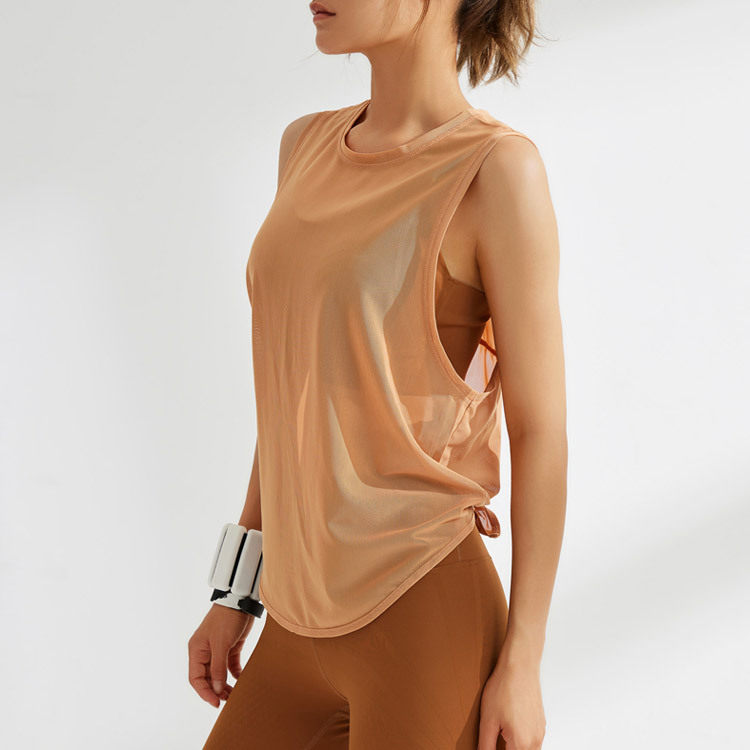 新款欧美网纱透气运动罩衫女跑步健身速干T恤无袖背心瑜伽服上衣,运动服/休闲服装,运动T恤,淘宝优惠券,粉丝福利购,淘宝优惠卷