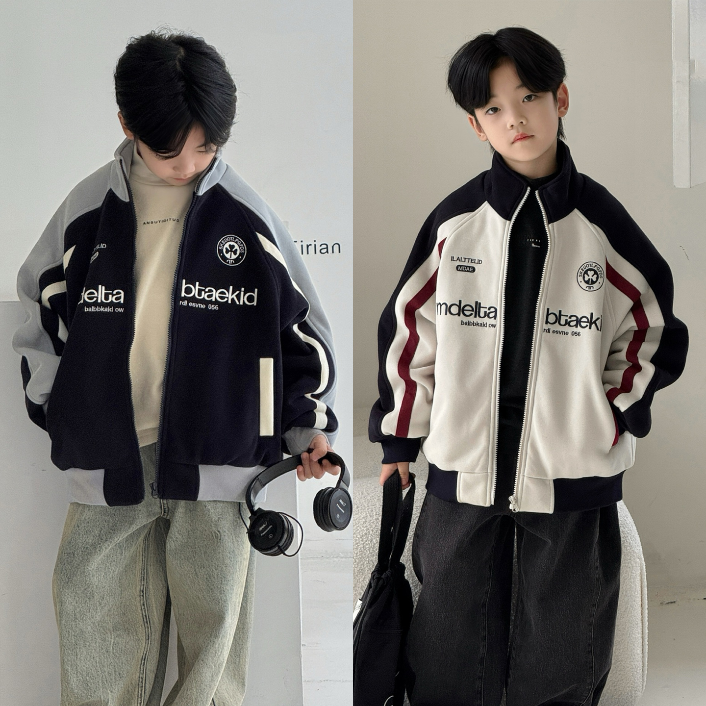 大E小e童装男童夹棉外套