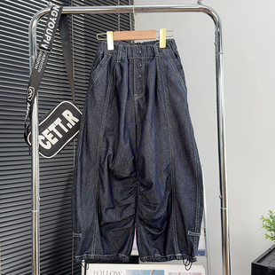 品牌童装儿童薄款牛仔裤夏季中大童休闲裤男童宽松裤子男孩防蚊裤