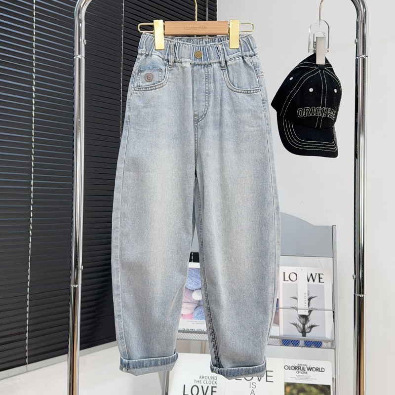 爱木橦童装男童薄款牛仔裤