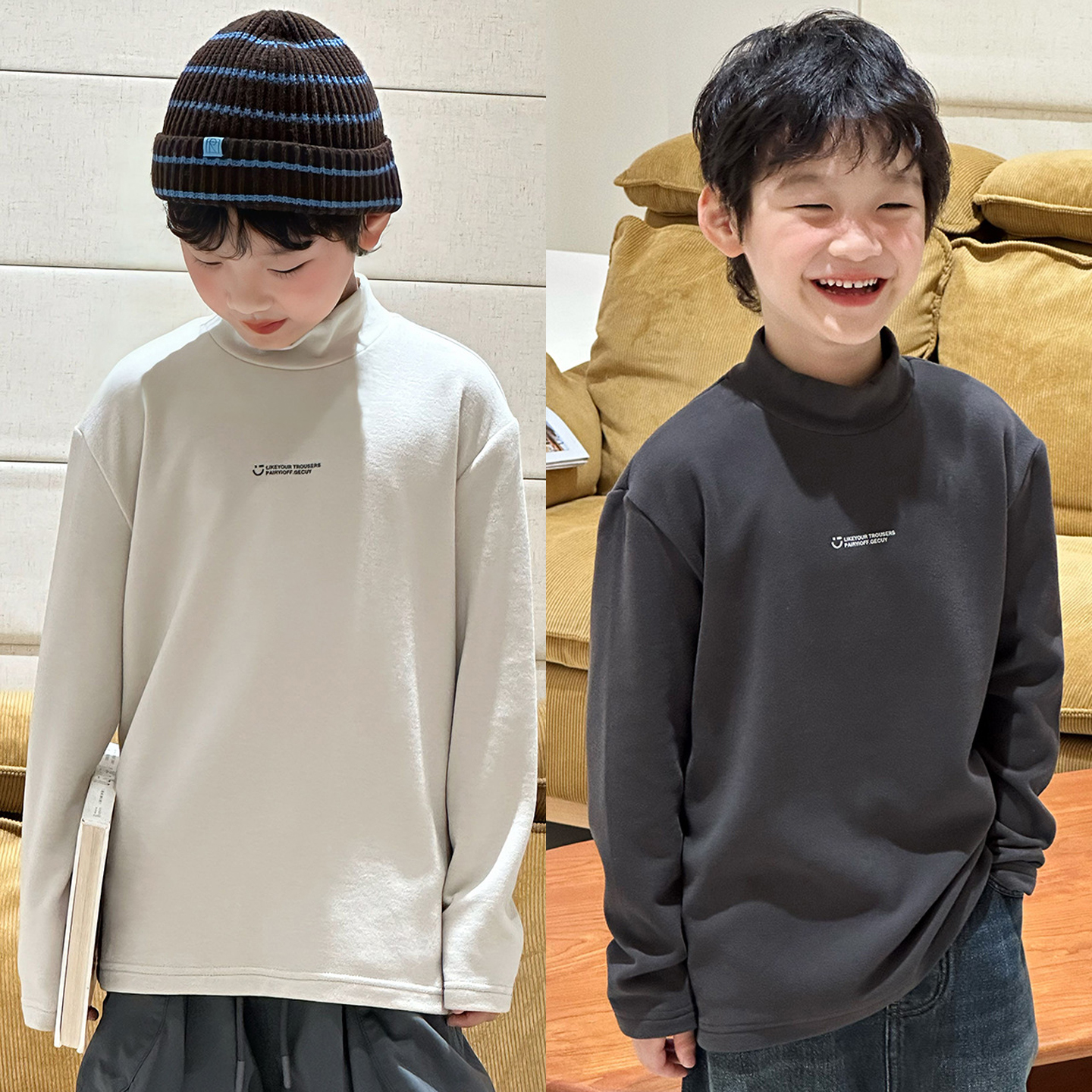 【青少年】儿童德绒打底衫