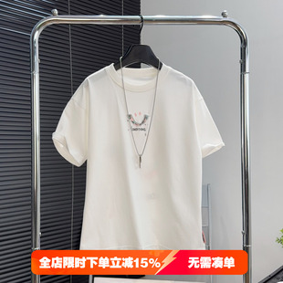大E小e童装男女童笑脸T恤夏款中大童圆领短袖儿童休闲半袖潮90026