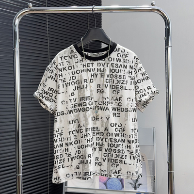 啦芙莱童装男女童满印短袖T恤